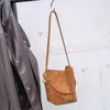 Bolsas de Luxo 2025 Nova Bolsa Saco de Couro Fosco Bolsa Transversal Feminina Bolsa de Mão Feminina Bolsa Feminina Versátil de Nicho