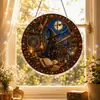 Novo Suncatcher de Acrílico de Halloween Transfronteiriço Quebra-Cabeça de Acrílico de Halloween F