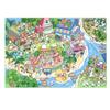 Lisheng 1.0 Tema Cuatro Estaciones Pegatina de Paisajismo Tridimensional 3D Escena Miniatura DIY Estilo Coreano Dibujo Animado Lindo Descompresión Pe