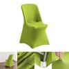 Funda de Silla para Oficina, Sala de Conferencias, Banquete de Bodas de Hotel Escandinavo, Color Puro, Plegable, Elástica, Antideslizante, Resistente al Desgaste, Silla de Comedor