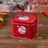 Caja de Lata Infantil de Mano para Dulces de Chocolate, Caja de Almacenamiento de Escritorio para Objetos Pequeños, Lindo Mini Regalo de Navidad