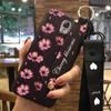 Adecuado para Samsung Note3/N9008 soporte para teléfono móvil pulsera funda cordón serie flor funda protectora funda suave de silicona