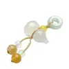 Ágata Natural Cuia Jade Contas Espaçadoras Pequenas Contas de Encaixe Pulseira DIY Acessórios de Contas Pingente Atacado em Estoque