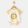 Bolsa de manga curta para bebê, roupas de verão para bebês, gelo, Doraemon Ripper, roupas de escalada triangulares respiráveis ultrafinas para recém-nascidos