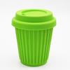 Silicone portátil copo isolamento térmico copo de silicone caneca de café xícara de chá de leite conveniente transporte apoio desenvolvimento