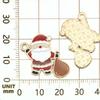 Venta Caliente Transfronteriza Mixto 20 Goteo de Aceite Aleación Serie de Papá Noel Copo de Nieve Colgantes Colgantes Accesorios para Joyería DIY