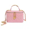 Bolso de Mano con Bordado Pesado Lingge de Fábrica Original 2026 Nuevo Bolso de Mujer Versátil Bolso de Mano Bolso Cruzado con Cadena