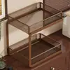 Estante de Almacenamiento de Escritorio Cocina Mesa de Comedor Encimera Estante para Snacks Caja de Almacenamiento Organizador de Múltiples Niveles Bolsas de Té Mesa de Café Portavasos