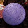 Tambor etéreo de clase D de la marca Huashu, tambor de loto de acero al carbono, 13 tonos, 12 pulgadas, color etéreo, tambor de disco, tambor de lengüeta de acero, percusión