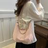 Bolso de mano para mujer, novedad de verano 2024, gran capacidad, sencillo, mochila para estudiantes, informal, portátil, bolso de hombro