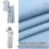 Nueva Tela de Algodón Lyocell, Mezcla de Tencel Tejida con una Sensación Estructurada, Adecuada para Trajes Casuales, Vestidos y Pantalones
