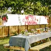 Banderas Navideñas Transfronterizas, Banderines, Decoraciones para Eventos Festivos, Telas para Colgar de Fondo, Banderines Coloridos para Atmósfera Interior, Fábrica Personalizada