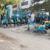Cooperación de comercio exterior mercado de excavadoras pequeñas de segunda mano Lugar de intercambio de excavadoras pequeñas viejas jiubaotian Carter Hitachi
