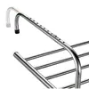 Tendedero de balcón de acero inoxidable, multifuncional para colgar ropa y secar zapatos, repisa de ventana antirrobo para colgar mantas