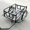 Remolque de Bicicleta Montaña Remolque Infantil Multifuncional Ahorro de Esfuerzo Montar Pequeño Cubo de Arrastre Tractor de Bicicleta