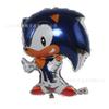 Novo desenho animado Sonic Hedgehog forma som menino Sonic balão bebê decoração de aniversário balão de papel alumínio
