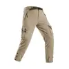 2026 Novas Calças Cargo Masculinas para Exterior com Múltiplos Bolsos Táticas Longas Calças Casuais Jogger Calças Esportivas Marca da Moda Estilo Primavera e Outono