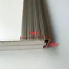 Tira de Acabado para Piso de Madera de Aleación de Aluminio Engrosada en Forma de 7 y L Tira Antideslizante para Escaleras Protector de Esquina en Ángulo Recto para Entrada de Alfombra