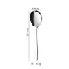 Olla pequeña de acero inoxidable 304 Moonlight, cuchara y espátula, espátula para cocinar y saltear en casa, cucharón para sopa, colador para sopa, cuchara para servir en buffet, utensilios de cocina