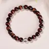 Pulsera de obsidiana natural, diseño original, piedra ojo de tigre, cristal blanco, pulsera DIY para parejas, pulsera de cristal al por mayor
