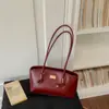 2026 Bolsas Retro Merade de Otoño Nuevo Moda Femenina Bolso de Hombro Único para el Trabajo Bolso de Mano Baguette