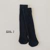 Calcetines para Niñas 2024 Primavera y Otoño Delgados Color Sólido Calcetines de Rizo Doble Aguja Color Caramelo Calcetines para Niños Calcetines de Media Caña Dropshipping