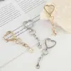 Cierres de Langosta Accesorios DIY para Bolsas, Muñecas y Juguetes; Cierre de Resorte en Forma de Corazón con Anilla de Cola, Cadena de Argollas Abiertas