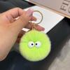 Bonito Rex Coelho Cabelo Pequena Bola De Pelo Chaveiro Pingente Ins Cyber Celebridade Pelúcia Pequena Bola De Carvão Bolsa Bolsa Pendurada Presente