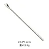 Cuchara de Acero Inoxidable 304 con Mango Largo, Cuchara para Remover Café, Cuchara para Hielo de Barra, Cuchara para Condimentos de Cóctel, Cuchara para Postre de Té con Leche y Miel