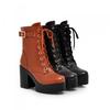 Botines Botas Martin plataforma tacón grueso tacón alto botas de mujer talla grande 40-43 zapatos de una sola capa JGB2022N012006