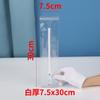 Soporte Envío Directo Bolsa Ziplock de PVC Transparente Engrosado Joyería Aretes Boca Plana Embalaje Almacenamiento Sellado Bolsa de Joyería