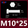 Varilla de Extensión para Tornillo M3M4M5M6M8M10M12 Plástico de Nylon Aislante Retardante de Llama Exterior Hexagonal