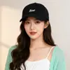 Boné Esportivo Casual Versátil Estilo Japonês para Mulheres, Versão Coreana Boné Simples Bico de Pato Emagrecimento Facial para Homens, Boné de Beisebol Protetor Solar Tendência
