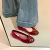 Zapatos Mary Jane Estilo Retro Nuevo con Aumento Oculto de Altura, Moño, Para Ir al Trabajo, Zapatos de Abuela, Moda Otoñal, Punta Redonda, 2026, Versátiles