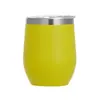 Copo de Água Barrigudo Transfronteiriço Grande Capacidade Aço Inoxidável 304 Taça de Vinho Tinto Copo Térmico de Ovo em Forma de U Copo de Casca de Ovo a Vácuo de Camada Dupla