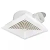 Ventilador de Exaustão Potente e Silencioso com Duto, Ventilador de Exaustão Montado no Teto para Placa de Gesso para Banheiro, Cozinha e Lavabo