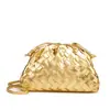 Bolsa de Nube Trenzada para Bolitas Otoño e Invierno 2025 Popular Bolso Nuevo para Mujer de Moda Bolso de Hombro Cruzado tipo Clutch para Mujer