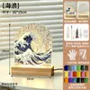 Materiais DIY Artesanais para Casais fazerem pinturas em imitação de vidro, ornamentos em cloisonné, itens decorativos de patrimônio cultural imaterial e luzes noturnas para o Festival Qixi