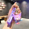 Llavero de Muñeca de Dibujos Animados Sanrio Kulomi, Colgante de Máquina de Bolas, Llavero Lindo para Bolsos, Pequeño Regalo al por Mayor