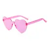 Gafas de Sol Corazón Sin Marco Una Pieza Temática del Océano para Fiestas de Baile, Versión Engrosada Gafas de Fiesta