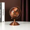 Adorno de Globo para Gabinete de Vino, Oficina, Estudio, Escritorio, Entrada, Sala de Estar, Decoración del Hogar, Lujo Ligero Moderno