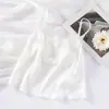 Camisola de Seda para Mujer 2026 Nueva con Sujetador Incorporado y Copas Fijas