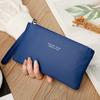 Item Quente Transfronteiriço Carteira Longa Feminina Bolsa Clutch com Zíper, Bolsa Clutch de Grande Capacidade, Nova Moda Porta-Moedas