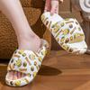 Pantuflas Eva para Pareja con Estampado, Pantuflas Cómodas de Suela Blanda, Elegantes para Uso en Casa, Baño, Exterior, Chanclas, Zapatos de Playa, Sandalias