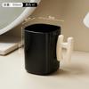 Taza para Enjuague Bucal de Pareja para Dormitorio Estudiantil Alto Valor Estético Taza para Enjuague Bucal de Lujo Ligero con Asa Simple Color Sólido Taza de Cepillo para el Hogar
