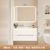 Lavabo de cerámica de gran diámetro combinación de mueble de baño lavabo grande lavabo cerámico integrado lavabo oceánico tamaño grande lavabo de vientre para baño