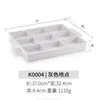 Conjunto Criativo de Louça de Melamina com Nove Compartimentos para Hot Pot Comercial e Pratos de Acompanhamento para Churrasco, Pratos de Lanche e Bandeja Dividida