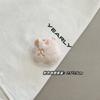 Tarjeta de Dibujos Animados Pibala Muñeco de Cobaya Pequeña Broche Accesorios Decoración para Mochila de Estudiante Ropa Llavero Accesorios para la Cabeza