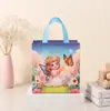 Direto do fabricante: Bolsas de TNT revestidas da série Princesas Disney, perfeitas como sacolas de presente para aniversários infantis ou sacolas de doces de Halloween