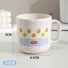 Linda taza de enjuague bucal divertida para el hogar, vaso para cepillarse los dientes, taza de pareja, portacepillos de dientes, antimoho, antibacteriano